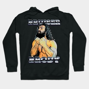 Unleash the Fury: Bruiser Brody Tribute Hoodie